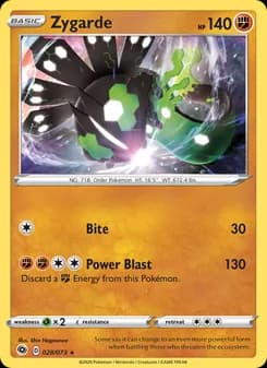 Zygarde — Champion's Path — Holo Rare