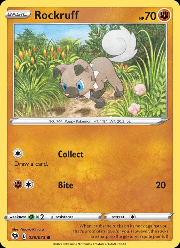 Rockruff — Champion's Path, Common