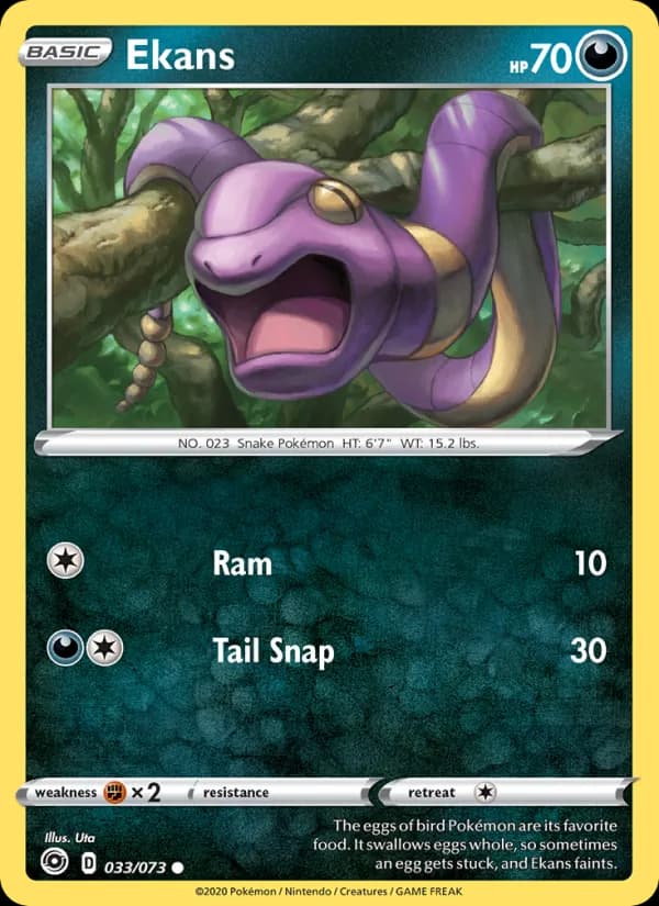 Ekans — Champion's Path, Common