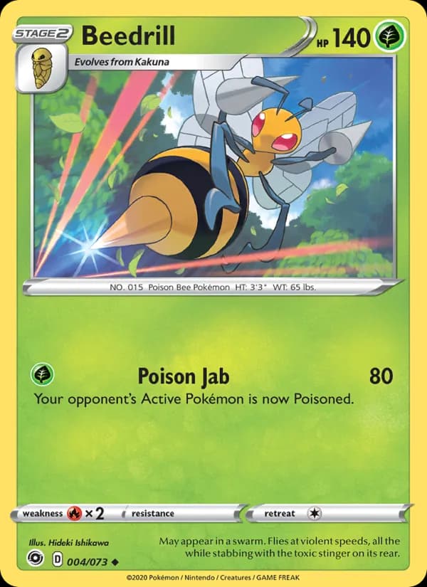 Beedrill — Champion's Path, Uncommon
