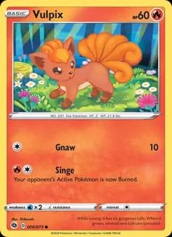 Vulpix — Champion's Path