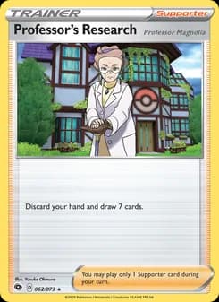 Professor's Research (Professor Magnolia) — Champion's Path — Holo Rare