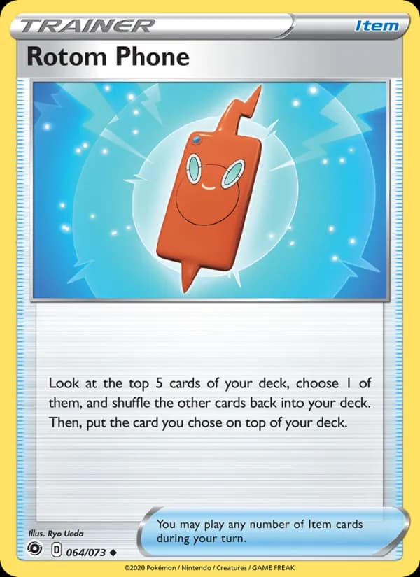 Rotom Phone — Champion's Path, Uncommon
