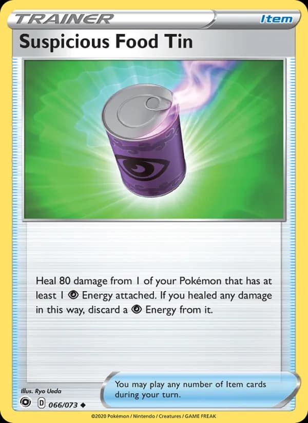 Suspicious Food Tin — Champion's Path, Uncommon