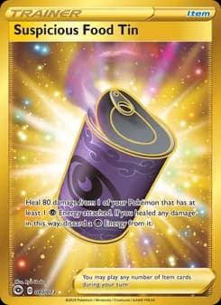 Suspicious Food Tin — Champion's Path — Secret Rare
