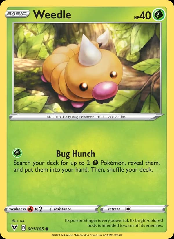 Weedle — Vivid Voltage, Common