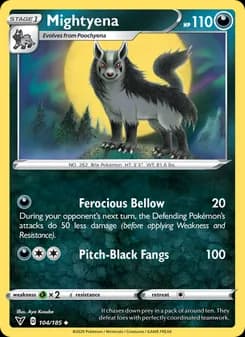 Mightyena — Vivid Voltage — Uncommon
