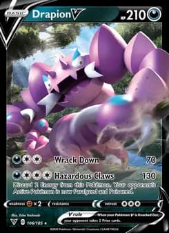 Drapion V — Vivid Voltage — Holo Rare V