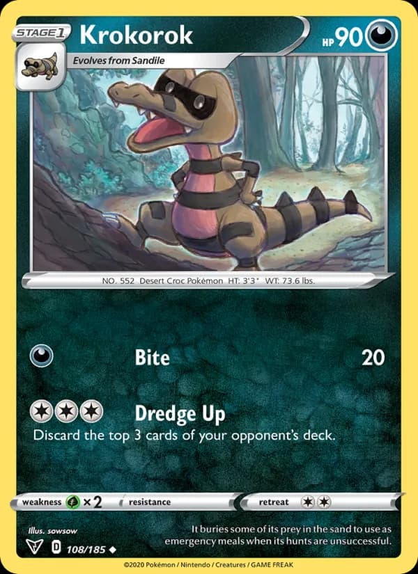 Krokorok — Vivid Voltage, Uncommon