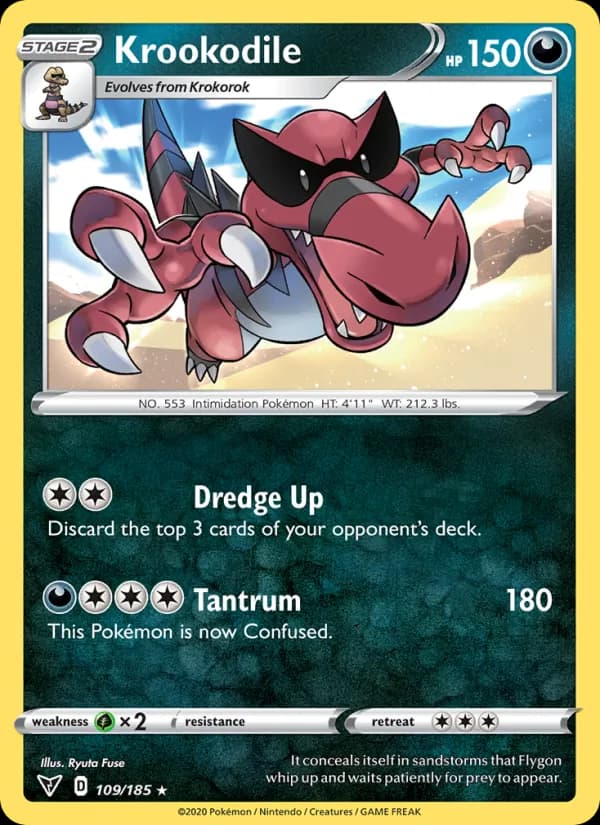 Krookodile — Vivid Voltage, Rare