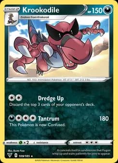 Krookodile — Vivid Voltage — Rare