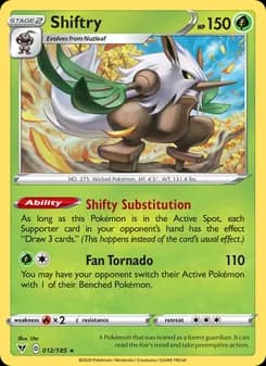 Shiftry — Vivid Voltage — Rare