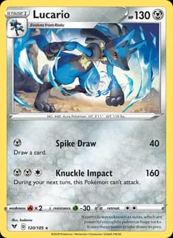 Lucario — Vivid Voltage — Rare