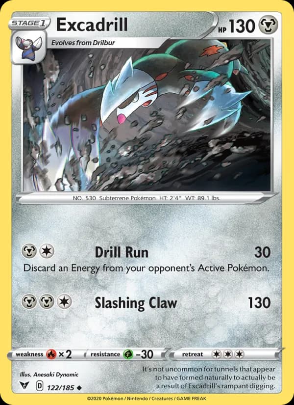 Excadrill — Vivid Voltage, Uncommon
