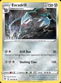 Excadrill — Vivid Voltage — Uncommon