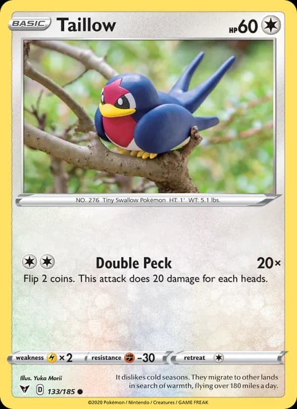 Taillow — Vivid Voltage, Common