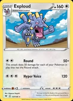 Exploud — Vivid Voltage — Rare
