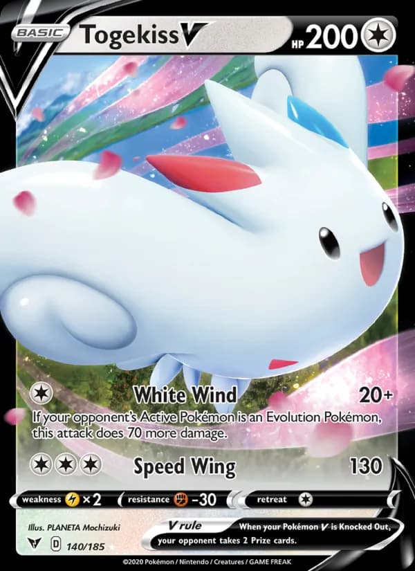Togekiss V — Vivid Voltage, Holo Rare V
