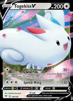 Togekiss V — Vivid Voltage — Holo Rare V
