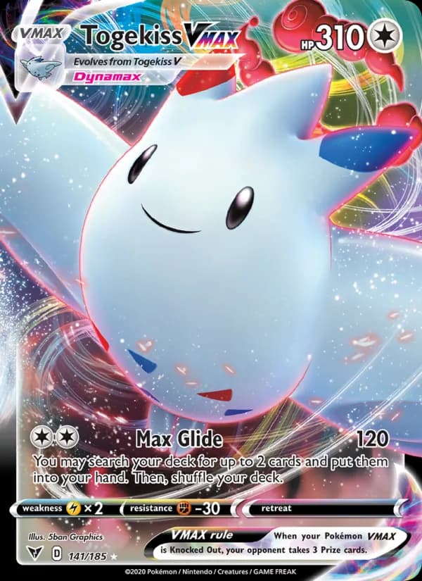 Togekiss VMAX — Vivid Voltage, Holo Rare VMAX