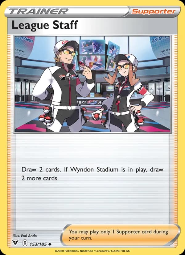 League Staff — Vivid Voltage, Uncommon