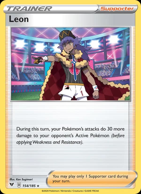 Leon — Vivid Voltage, Holo Rare