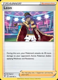 Leon — Vivid Voltage — Holo Rare