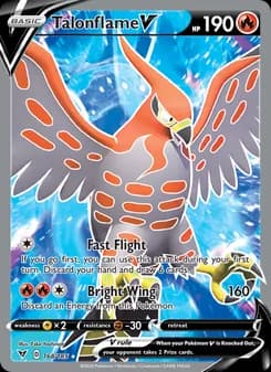 Talonflame V — Vivid Voltage — Ultra Rare