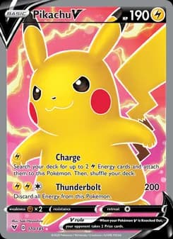 Pikachu V — Vivid Voltage — Ultra Rare