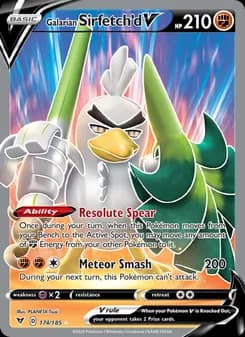 Galarian Sirfetch'd V — Vivid Voltage — Ultra Rare