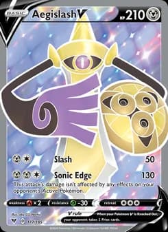 Aegislash V — Vivid Voltage — Ultra Rare