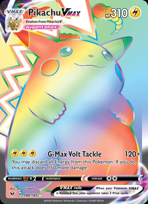 Pikachu VMAX — Vivid Voltage, Secret Rare