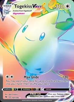 Togekiss VMAX — Vivid Voltage — Secret Rare