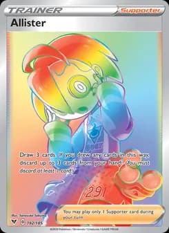 Allister — Vivid Voltage — Secret Rare