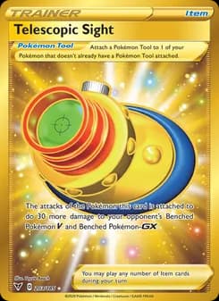 Telescopic Sight — Vivid Voltage — Secret Rare