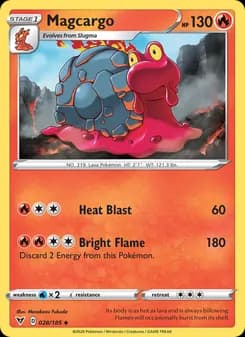 Magcargo — Vivid Voltage — Uncommon