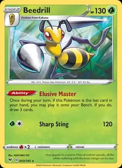 Beedrill — Vivid Voltage — Rare