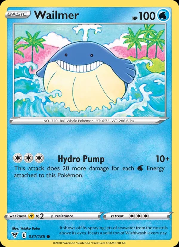 Wailmer — Vivid Voltage, Common