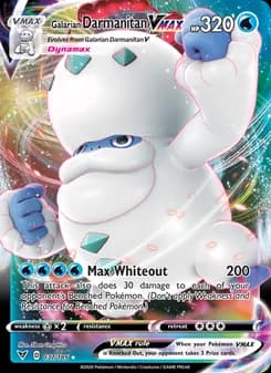 Galarian Darmanitan VMAX — Vivid Voltage — Holo Rare VMAX