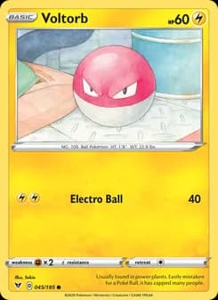 Voltorb — Vivid Voltage — Common