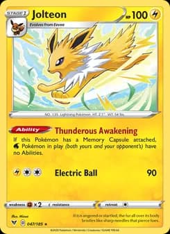 Jolteon — Vivid Voltage — Rare