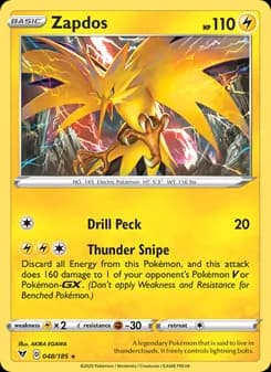 Zapdos — Vivid Voltage — Holo Rare