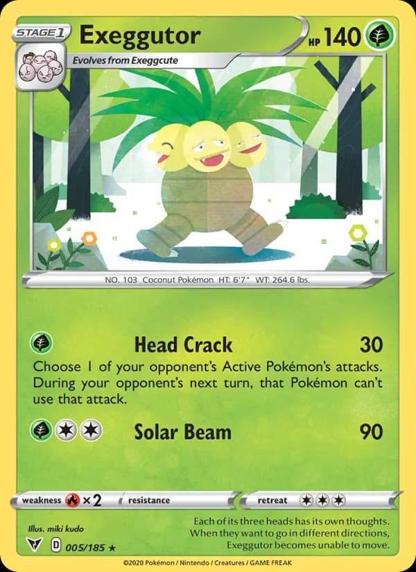 Exeggutor — Vivid Voltage, Rare