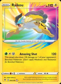 Raikou — Vivid Voltage — Amazing Rare