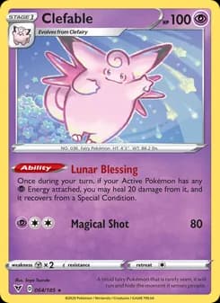 Clefable — Vivid Voltage — Rare