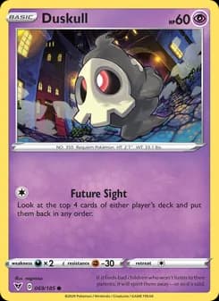 Duskull — Vivid Voltage — Common