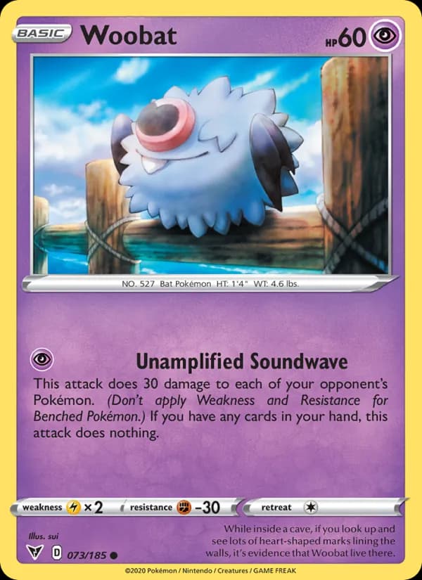 Woobat — Vivid Voltage, Common