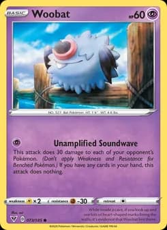 Woobat — Vivid Voltage — Common
