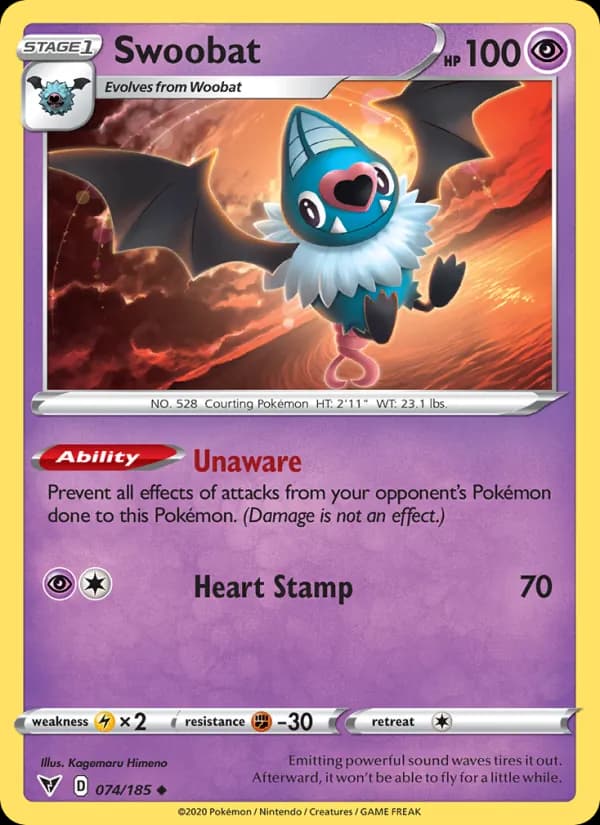 Swoobat — Vivid Voltage, Uncommon