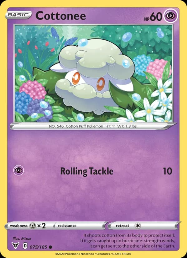 Cottonee — Vivid Voltage, Common